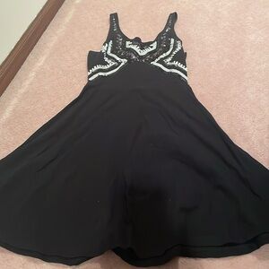 EXPRESS sequined skater dress. Size XS.